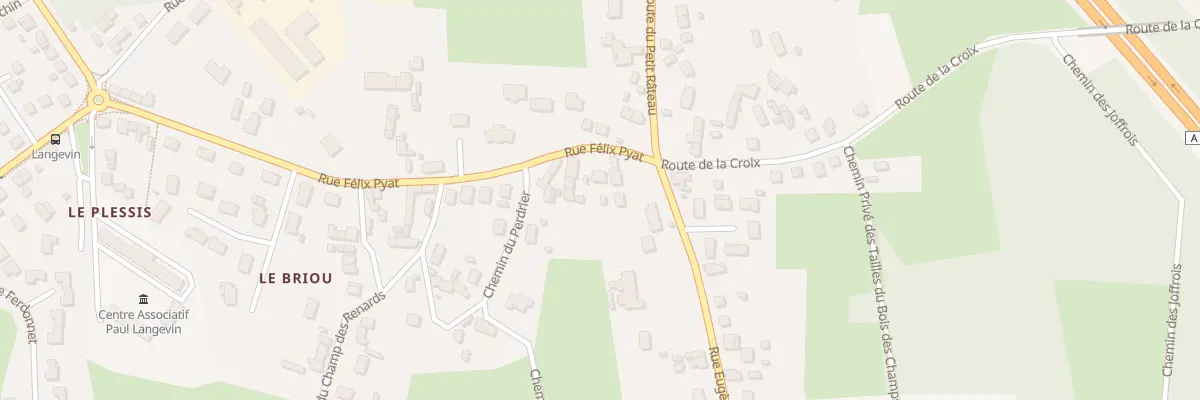 Plan du 176 Rue Félix Pyat à Vierzon
