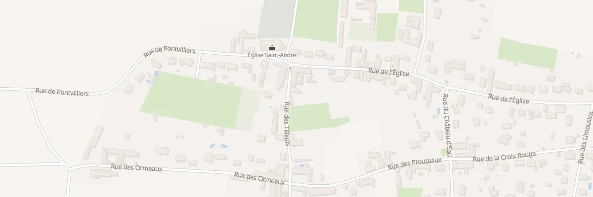 Plan du 3 Rue des Tilleuls à Darvoy