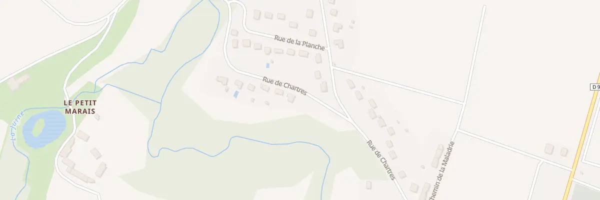 Plan du 15 Rue de Chartres à Autruy-sur-Juine