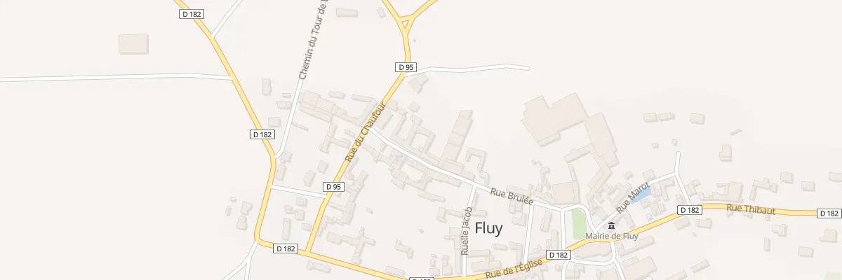 Plan du 17 Rue Brûlée à Fluy