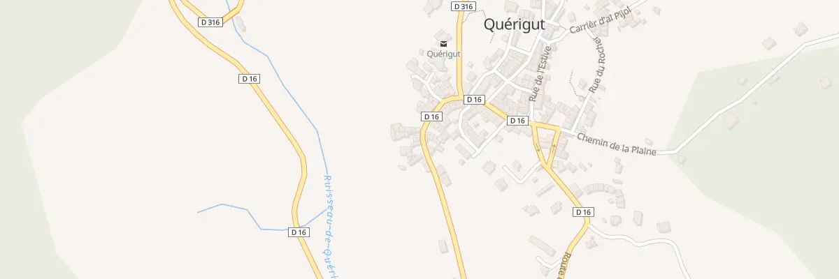 Plan du 109 Village à Quérigut