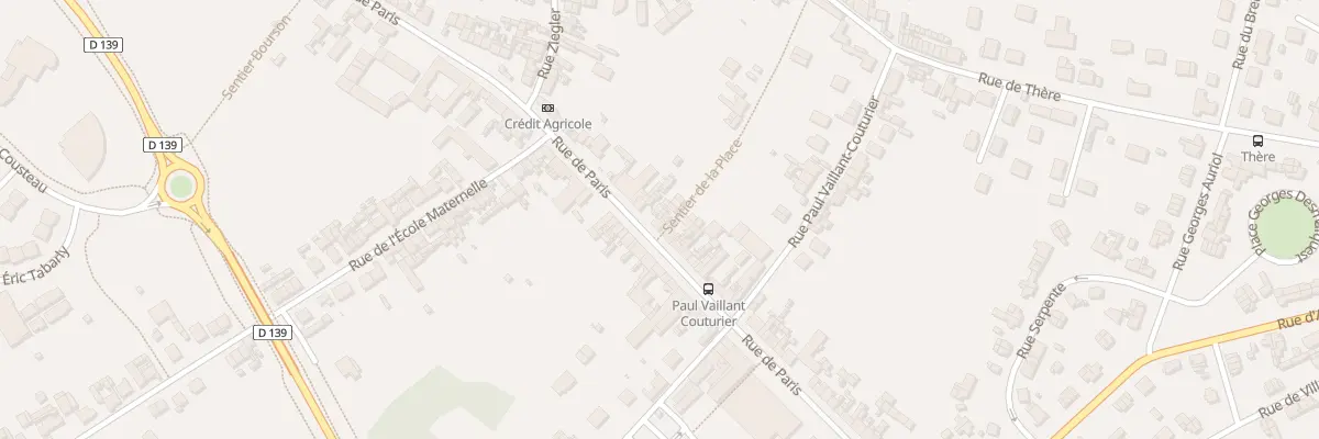 Plan du 127 Rue de Paris à Beauvais