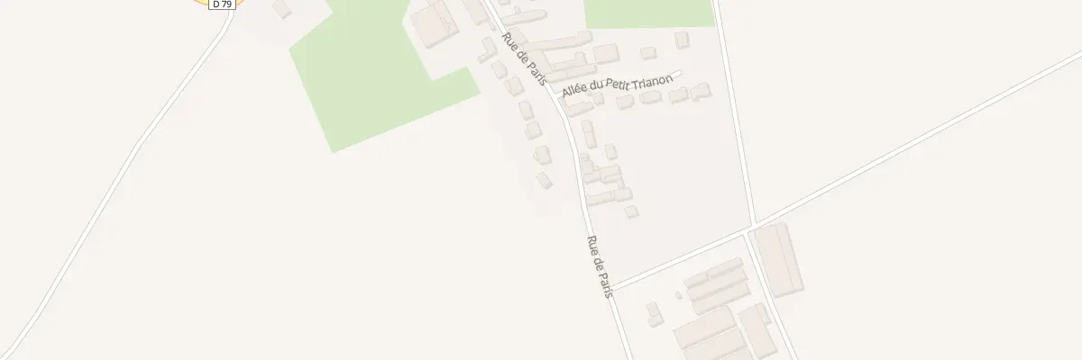Plan du 28 Rue de Paris à Livilliers