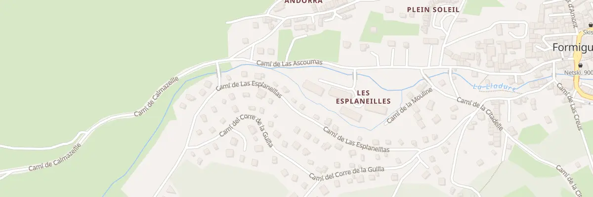 Plan du 26 Cami de Las Esplaneillas à Formiguères