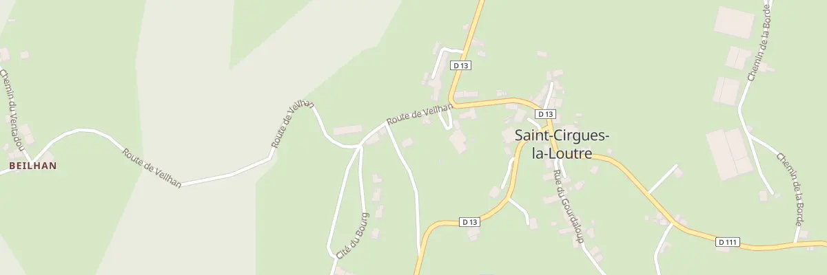 Plan du 5039 Le Bourg à Saint-Cirgues-la-Loutre