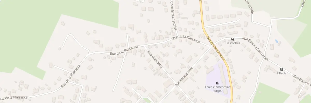 Plan du 1 Rue Gambetta à Vierzon