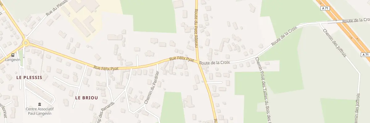 Plan du 178 Rue Félix Pyat à Vierzon