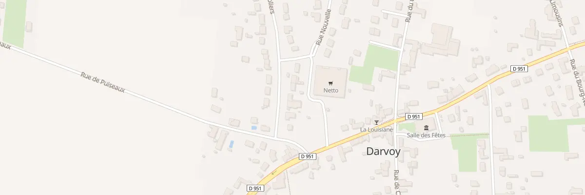 Plan du 8 Rue des Ecoliers à Darvoy