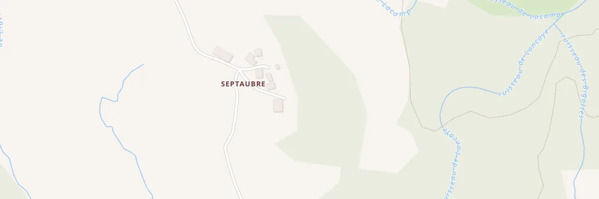 Plan du 5244 Septaubre à Goulles