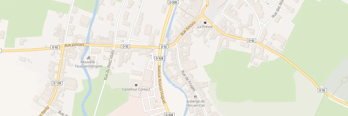 Plan du 4 Rue de Fruges à Fauquembergues