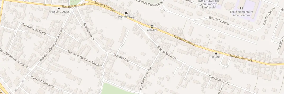 Plan du 20 Rue de Marissel à Beauvais