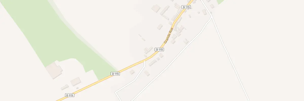 Plan du 66 Grande Rue à La Drenne