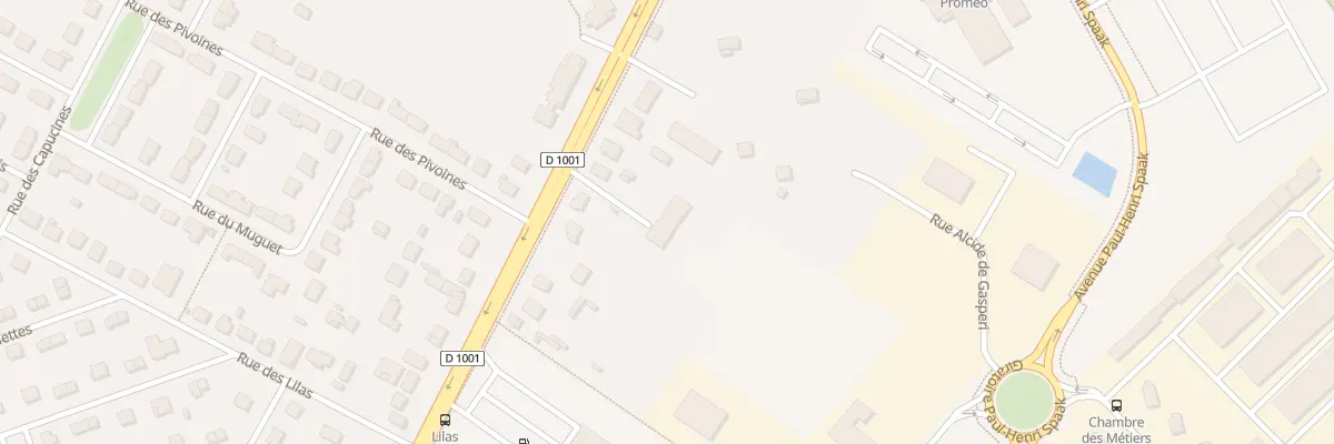 Plan du 218 Rue Marcel Dassault à Beauvais