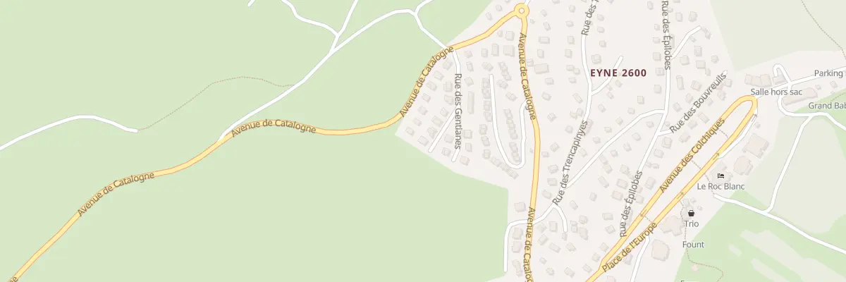 Plan du 7 Rue des Marmottes à Eyne