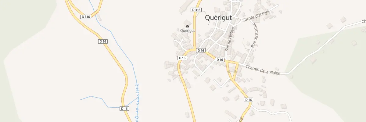 Plan du 116 Village à Quérigut