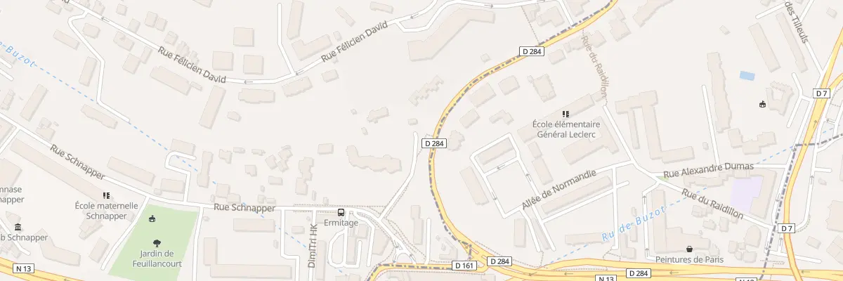Plan du 12 Av du Général Leclerc à Saint-Germain-en-Laye