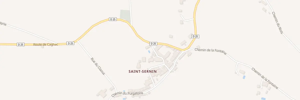 Plan du 5488 Saint Sernin à Cagnac-les-Mines
