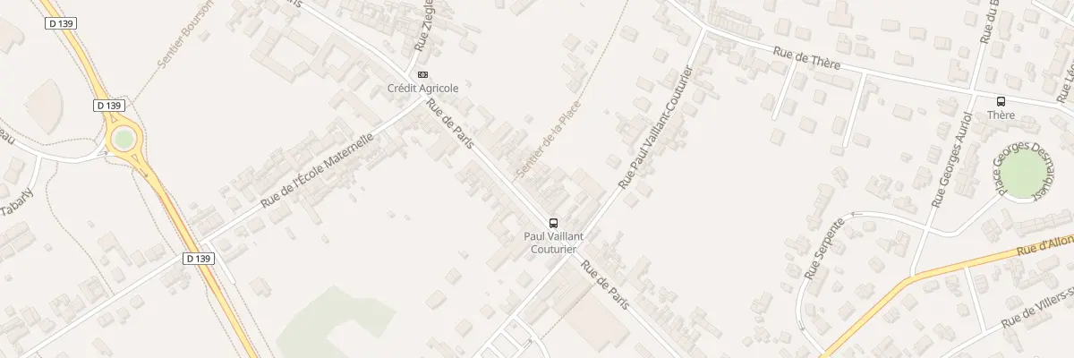 Plan du 131 Rue de Paris à Beauvais
