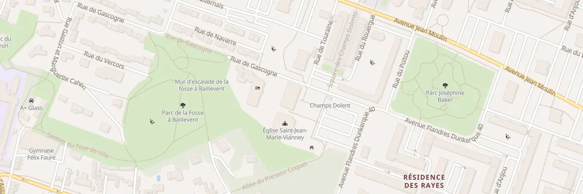 Plan du 24 Rue de Gascogne à Beauvais