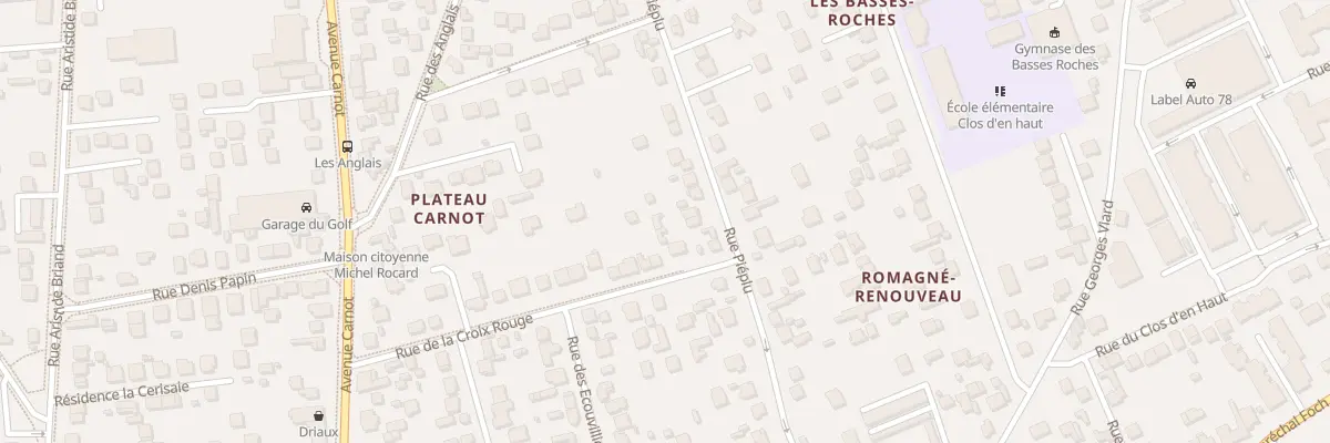 Plan du 47 Rue Piéplu à Conflans-Sainte-Honorine