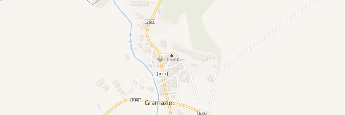 Plan du 3 Pl du Porche à Gramazie