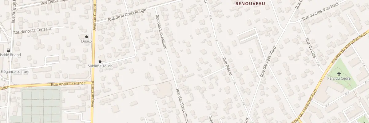 Plan du 40B Rue des Ecouvilliers à Conflans-Sainte-Honorine