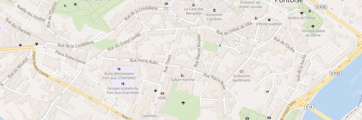 Plan du 70 Rue Pierre Butin à Pontoise