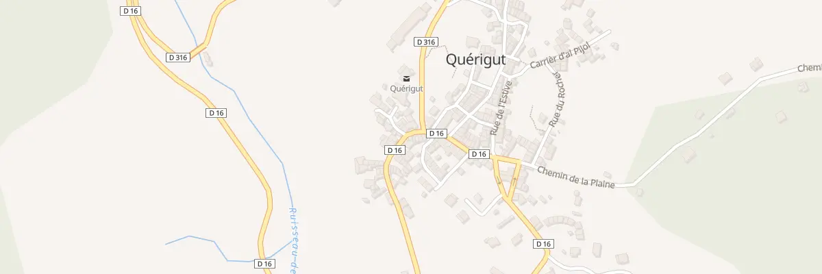 Plan du 6 Pl de la Mairie à Quérigut