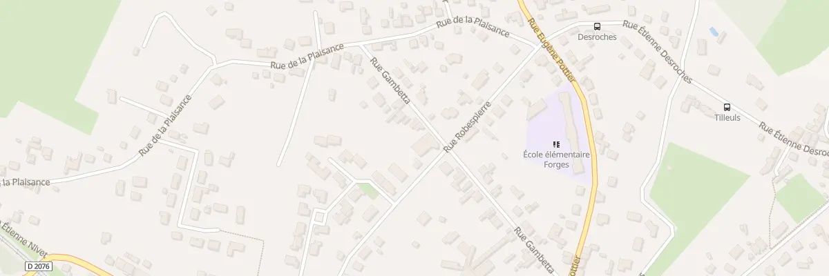 Plan du 14 Rue Gambetta à Vierzon