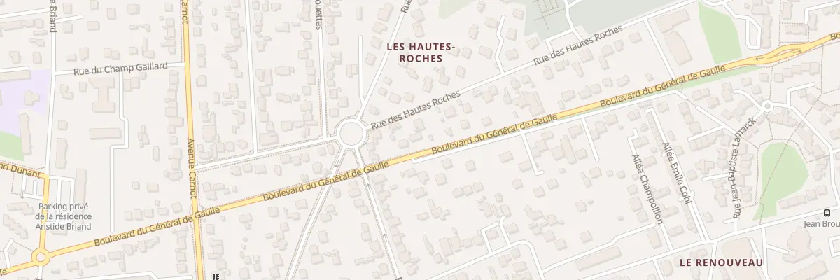 Plan du 75 Bd du Général de Gaulle à Conflans-Sainte-Honorine