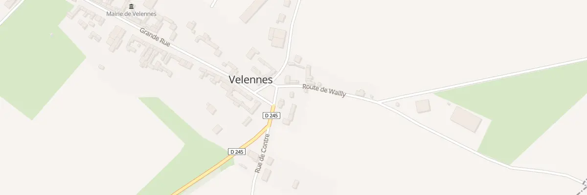 Plan du 5014 Gr Grande Rue à Velennes