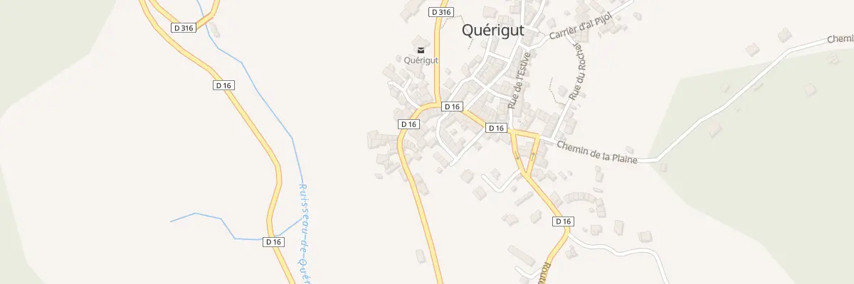 Plan du 118 Village à Quérigut