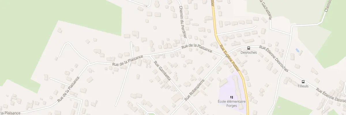 Plan du 60 Rue de la Plaisance à Vierzon