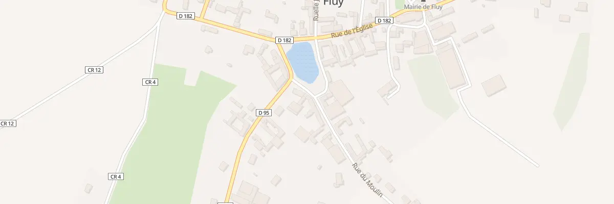 Plan du 3 Rue du Moulin à Fluy