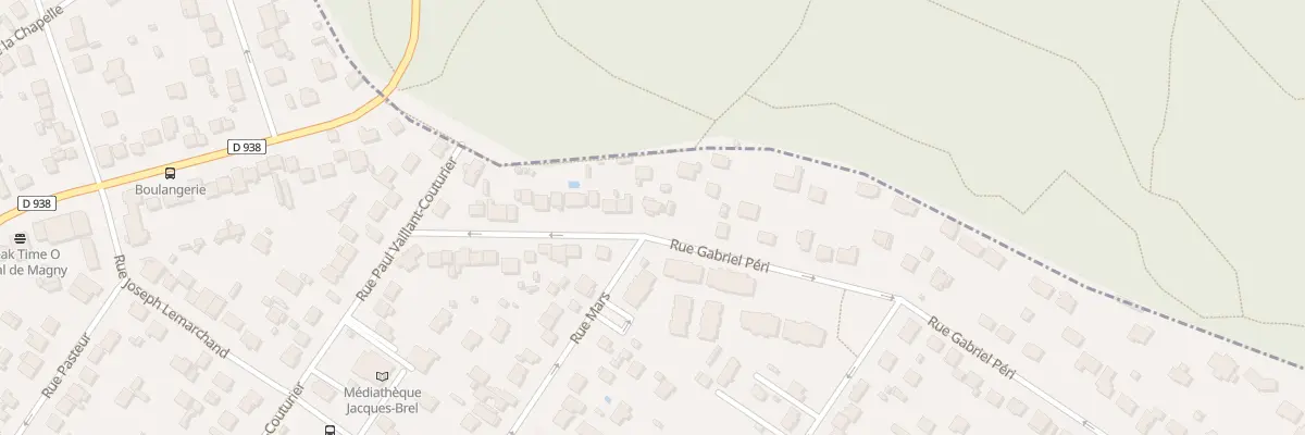 Plan du 21B Rue Gabriel Péri à Magny-les-Hameaux