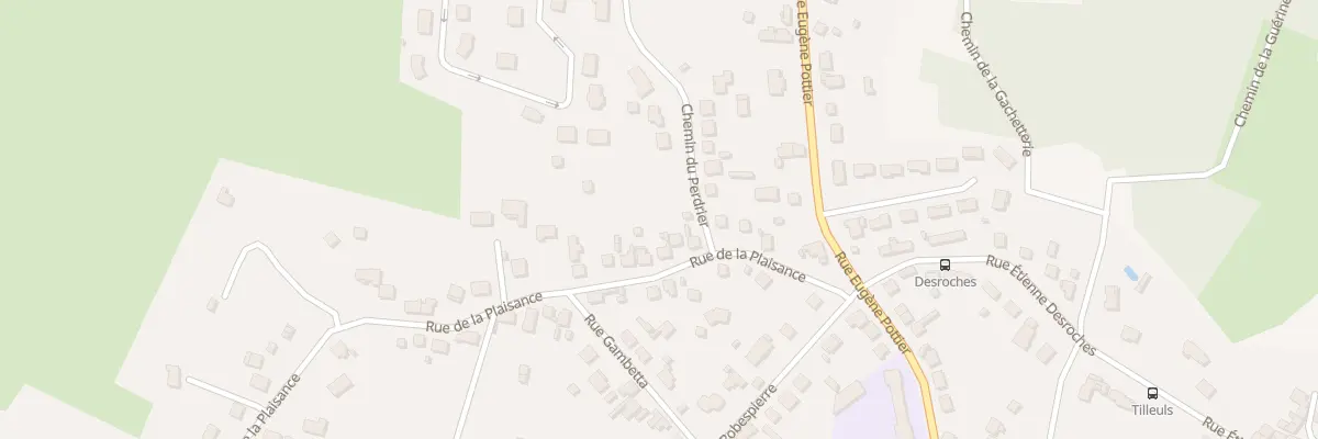 Plan du 77 Rue de la Plaisance à Vierzon