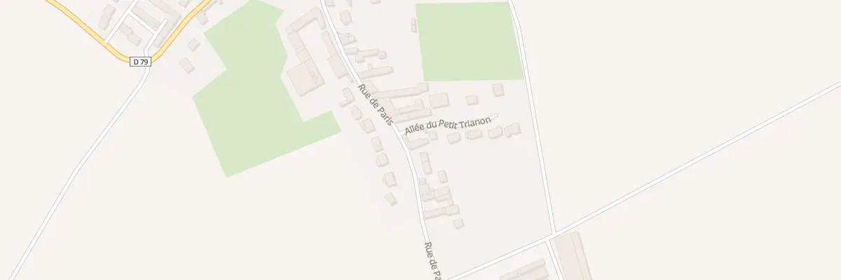 Plan du 33 Rue de Paris à Livilliers