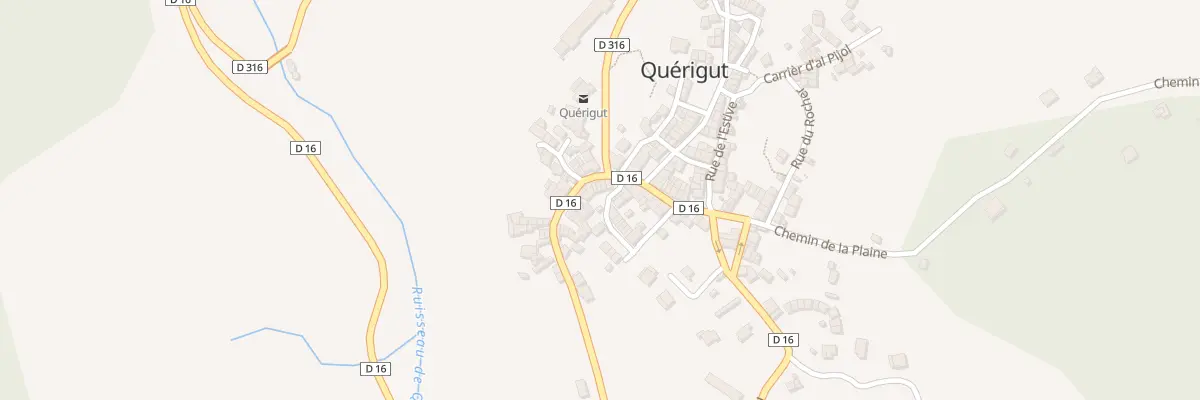Plan du 124 Village à Quérigut