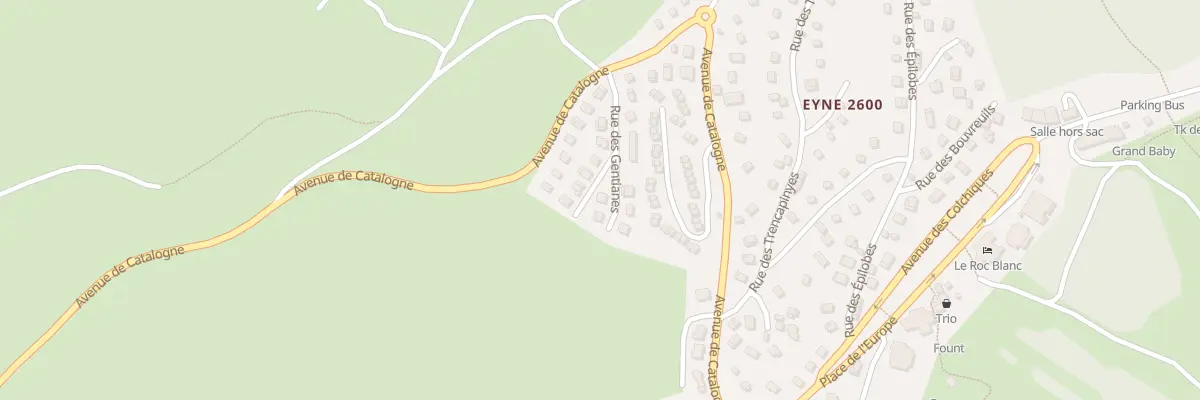 Plan du 9002 Lot les Gentianes à Eyne