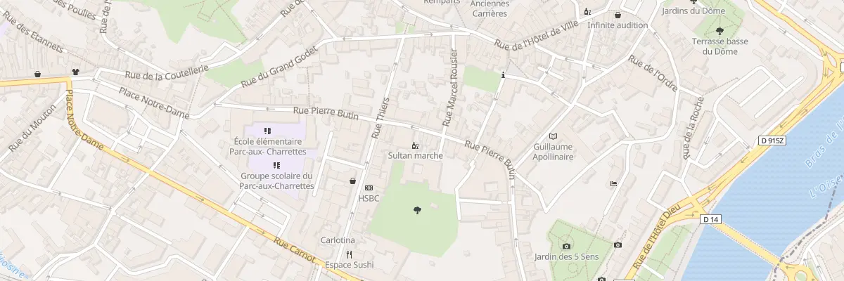 Plan du 61 Rue Pierre Butin à Pontoise
