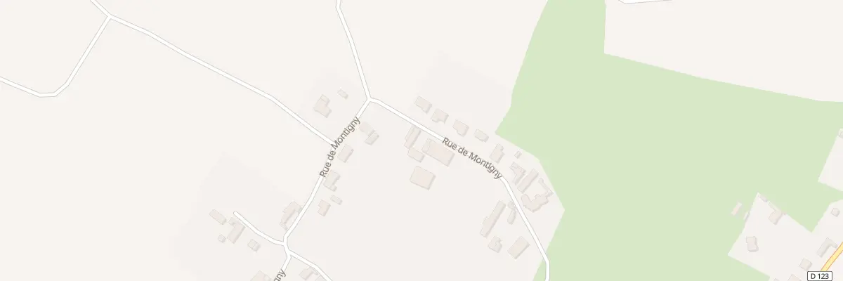 Plan du 35 Rue de Montigny à Auchy-lès-Hesdin