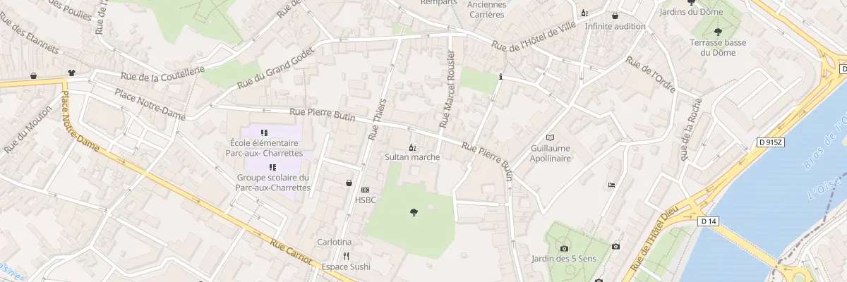 Plan du 59 Rue Pierre Butin à Pontoise