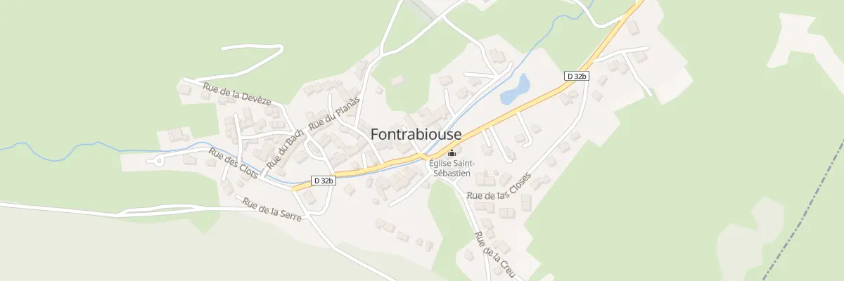 Plan du 9999 Le Village à Fontrabiouse