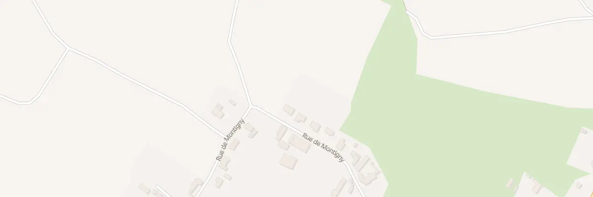 Plan du 128 Rue de Montigny à Auchy-lès-Hesdin