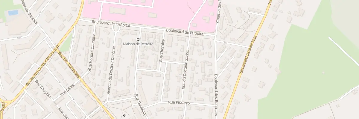 Plan du 11 Rue du Docteur Gachet à Pontoise