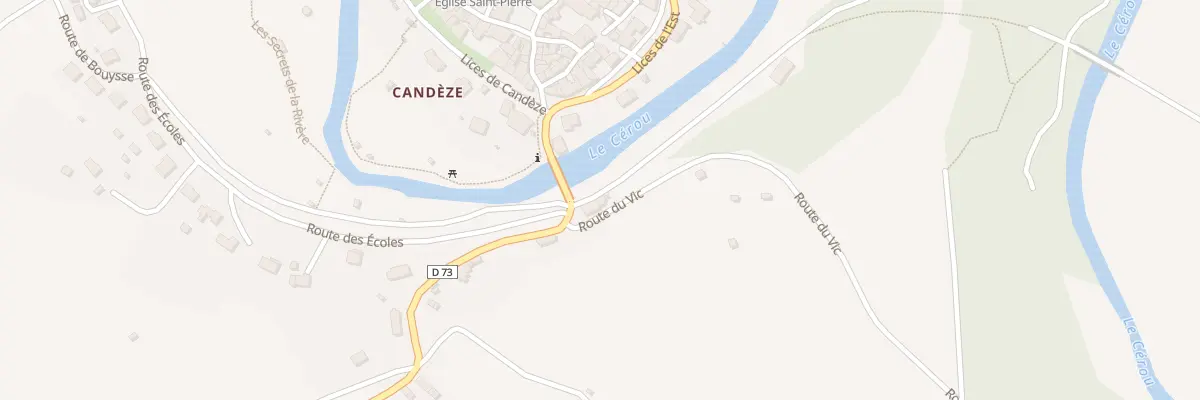 Plan du 3 Rte d’Albi à Monestiés