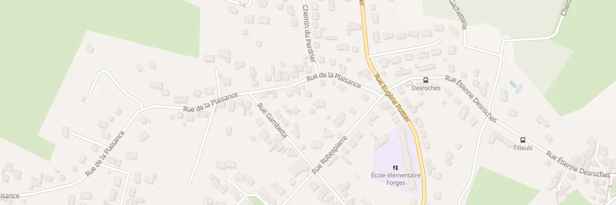 Plan du 64 Rue de la Plaisance à Vierzon
