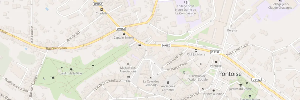 Plan du 4 Rue de Gisors à Pontoise