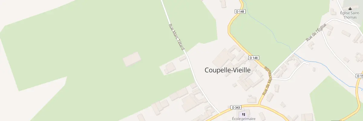 Plan du 3 Rue Marc Tétard à Coupelle-Vieille