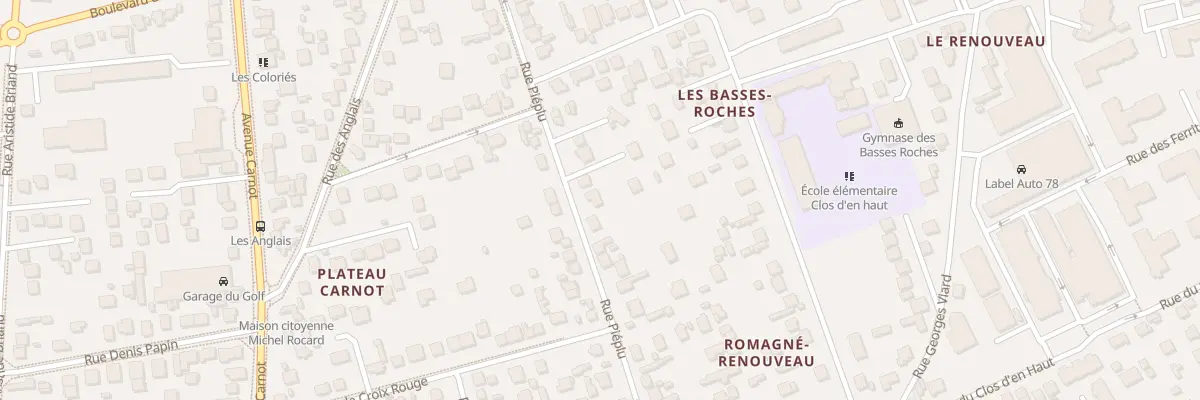 Plan du 60T Rue Piéplu à Conflans-Sainte-Honorine